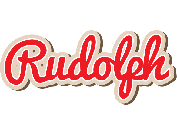 Rudolph chocolate logo