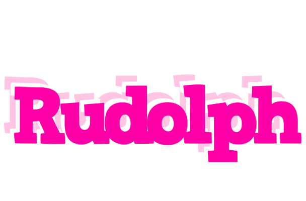 Rudolph dancing logo