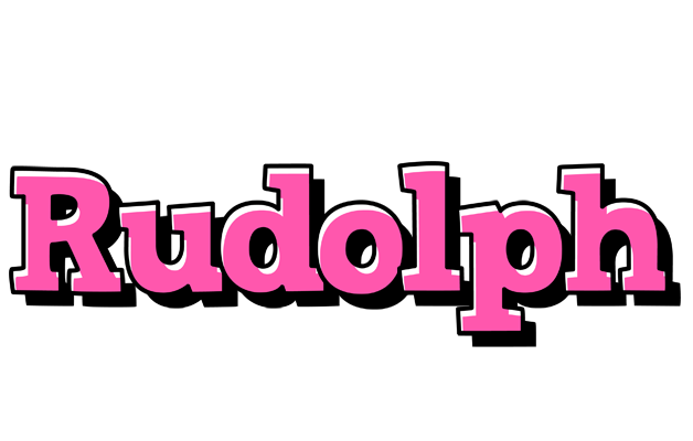 Rudolph girlish logo