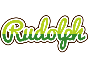 Rudolph golfing logo