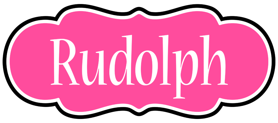 Rudolph invitation logo