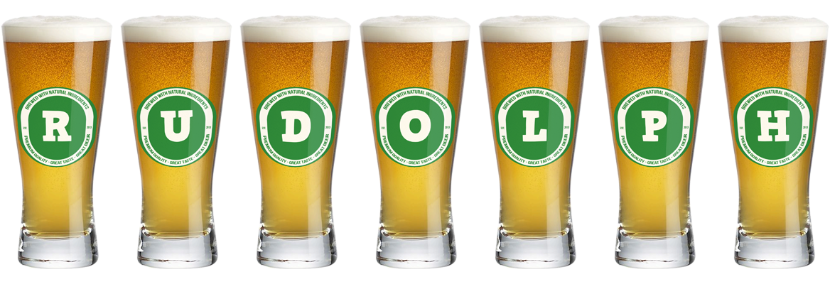 Rudolph lager logo