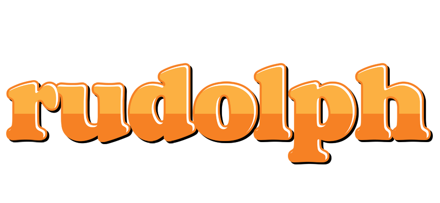 Rudolph orange logo