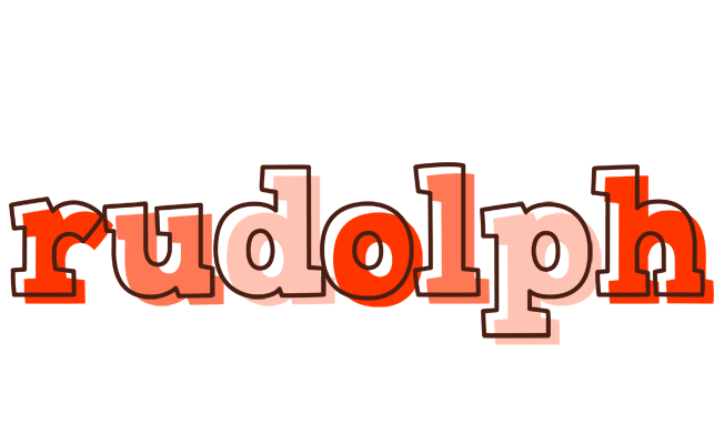 Rudolph paint logo