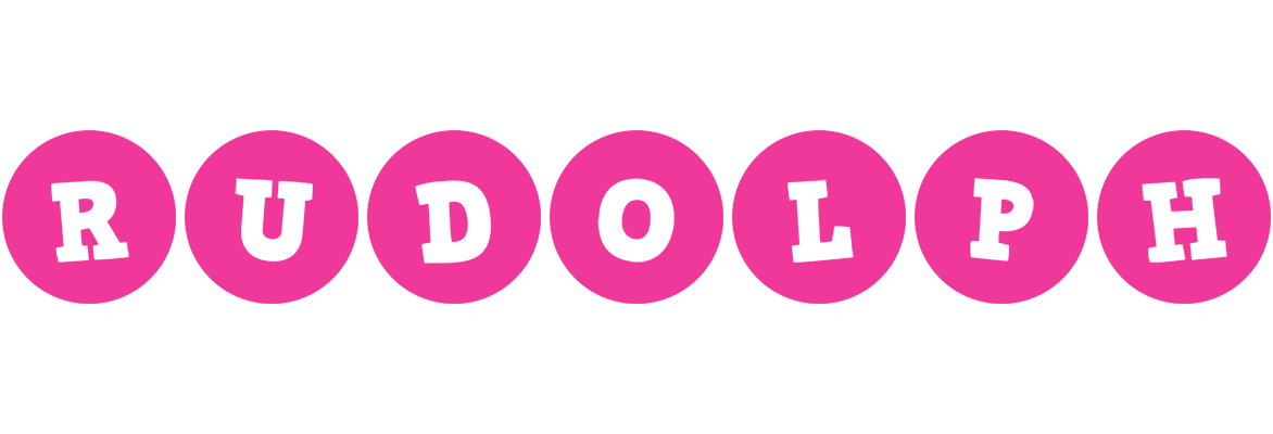 Rudolph poker logo