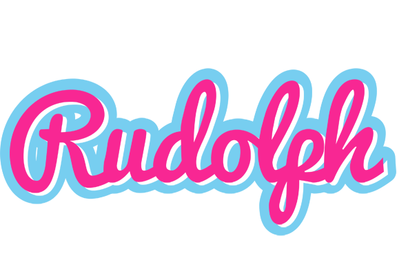 Rudolph popstar logo