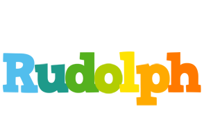 Rudolph rainbows logo