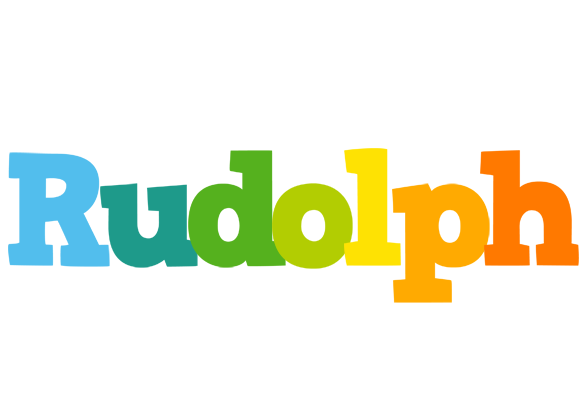 Rudolph rainbows logo