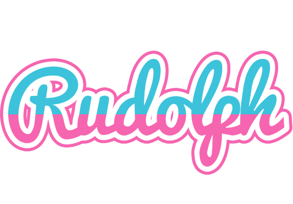 Rudolph woman logo