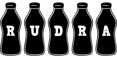 Rudra bottle logo
