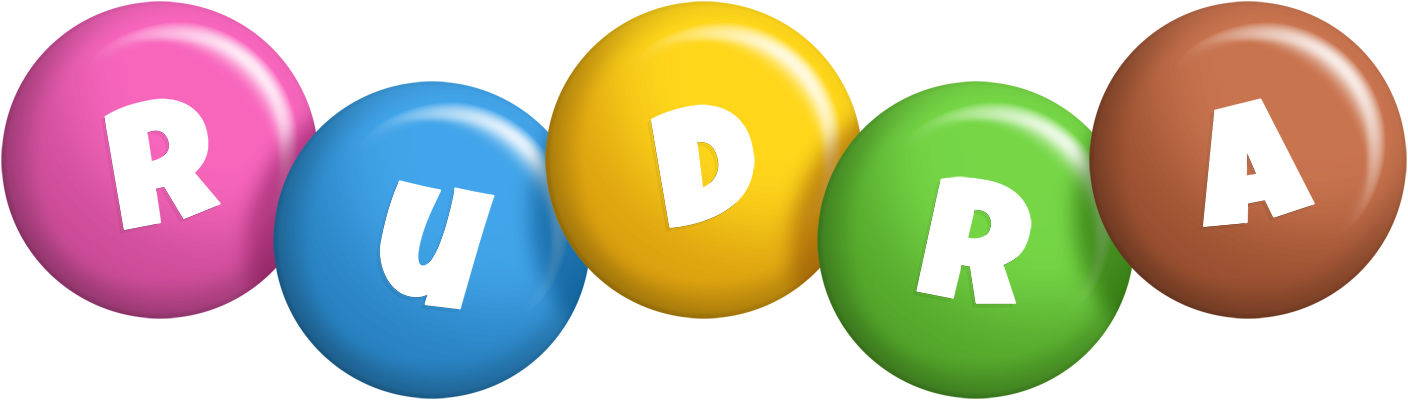 Rudra candy logo