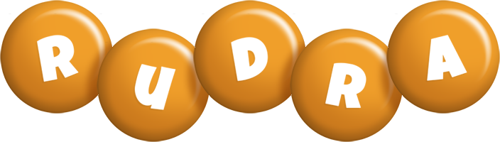Rudra candy-orange logo