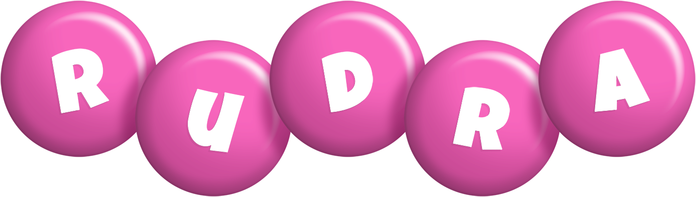 Rudra candy-pink logo