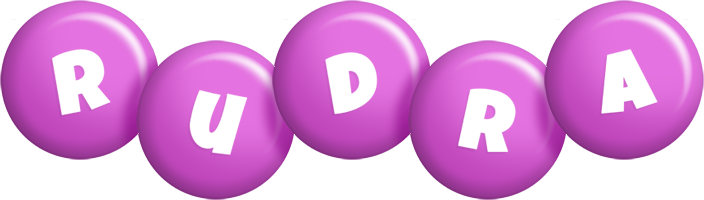 Rudra candy-purple logo