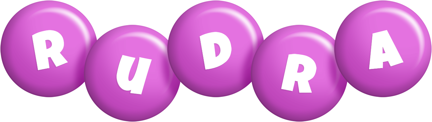 Rudra candy-purple logo