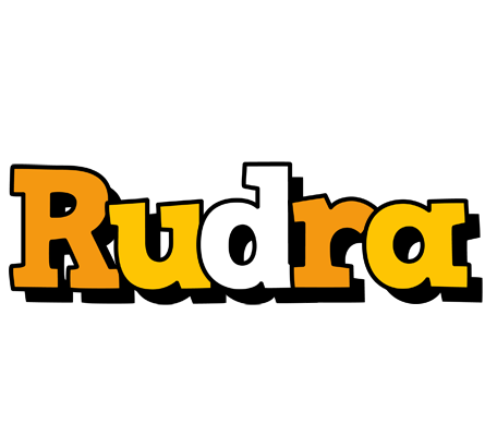 Rudra cartoon logo