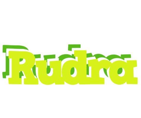 Rudra citrus logo