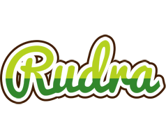 Rudra golfing logo