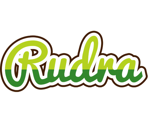 Rudra golfing logo