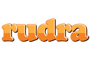 Rudra orange logo