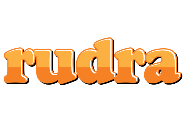Rudra orange logo