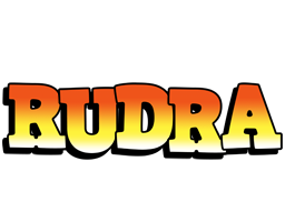 Rudra sunset logo