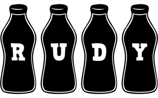 Rudy bottle logo