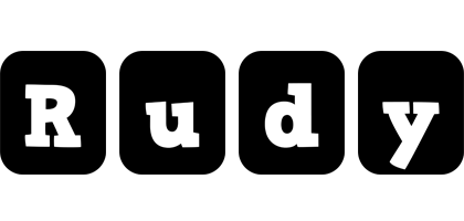 Rudy box logo