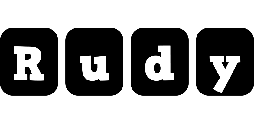 Rudy box logo