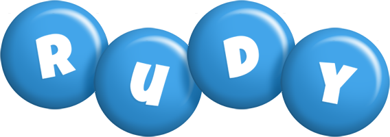 Rudy candy-blue logo