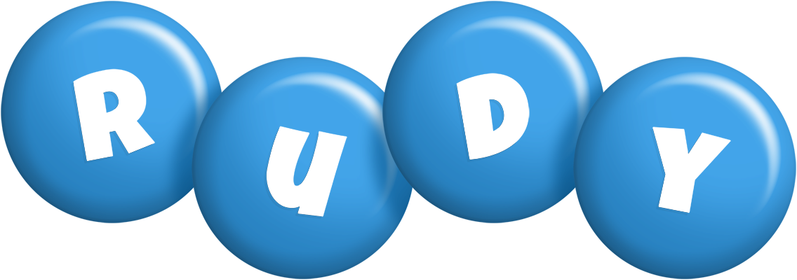 Rudy candy-blue logo