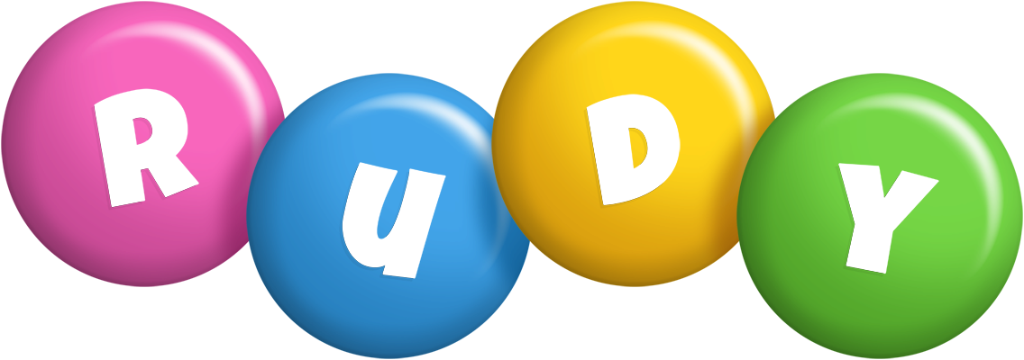 Rudy candy logo