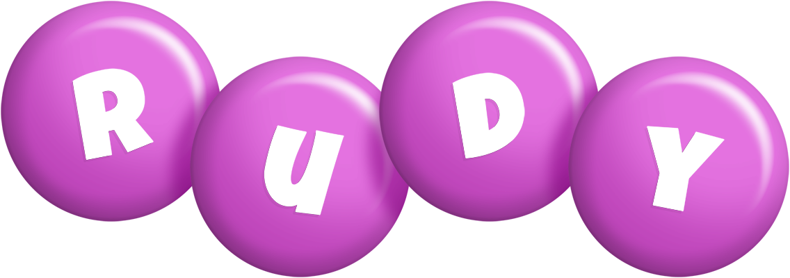 Rudy candy-purple logo