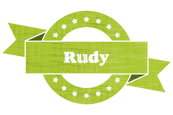 Rudy change logo