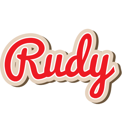 Rudy chocolate logo