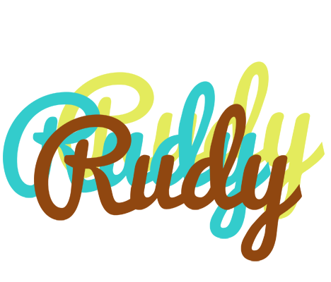 Rudy cupcake logo