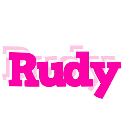 Rudy dancing logo