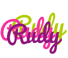 Rudy flowers logo