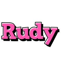 Rudy girlish logo