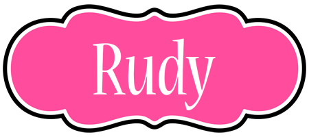 Rudy invitation logo