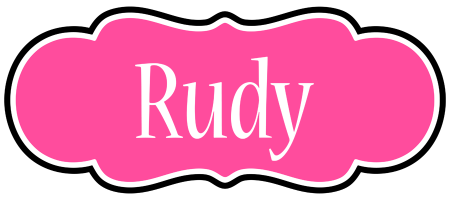 Rudy invitation logo