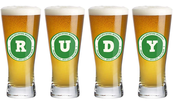 Rudy lager logo