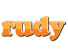 Rudy orange logo