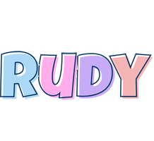 Rudy pastel logo
