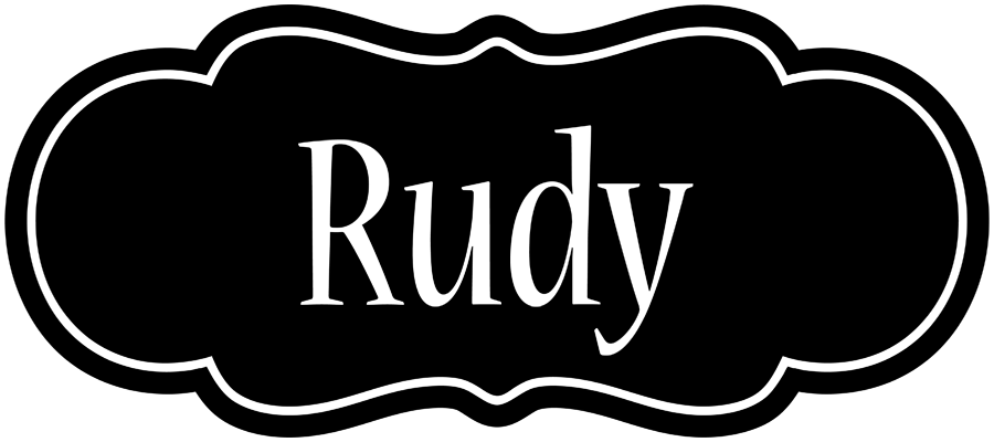 Rudy welcome logo