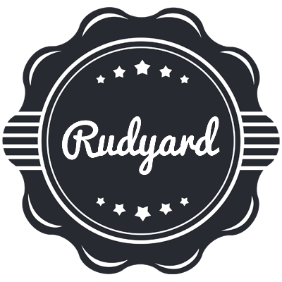 Rudyard badge logo
