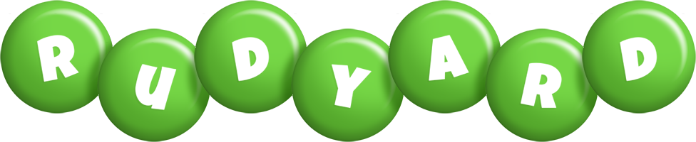 Rudyard candy-green logo