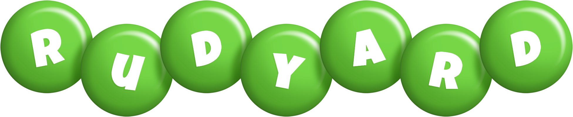 Rudyard candy-green logo