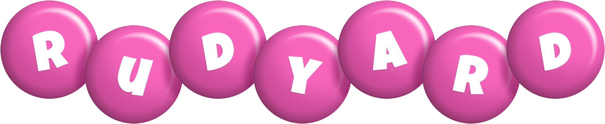 Rudyard candy-pink logo