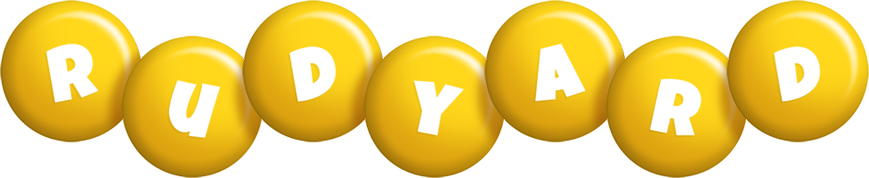 Rudyard candy-yellow logo